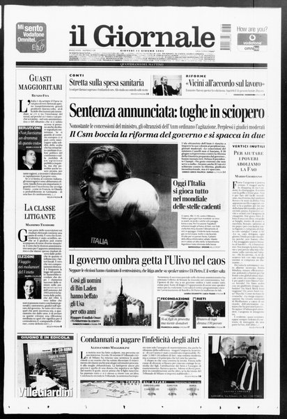 Il giornale : quotidiano del mattino